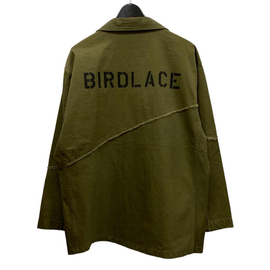 値下げ】KYOU BIRDLACE Homage Paneling Military Shirt Jacket 