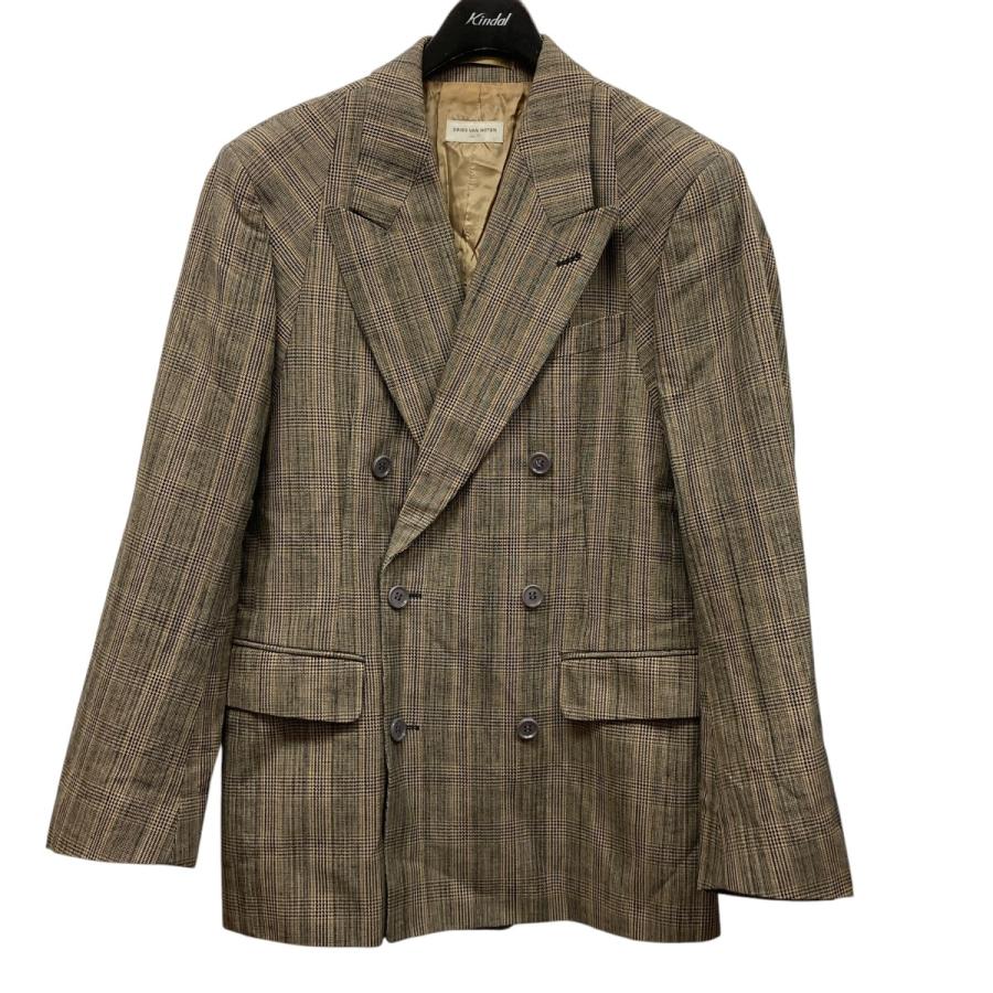 DRIES VAN NOTEN 【値下げ】DRIES チェックダブルプレスト DRIES VAN NOTEN 【値下げ】DRIES チェックダブルプレスト