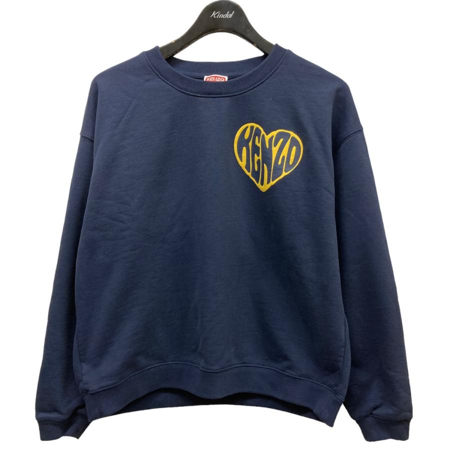 KENZO ケンゾー 23AWHeart Sweatshirt ロゴプリントスウェット 