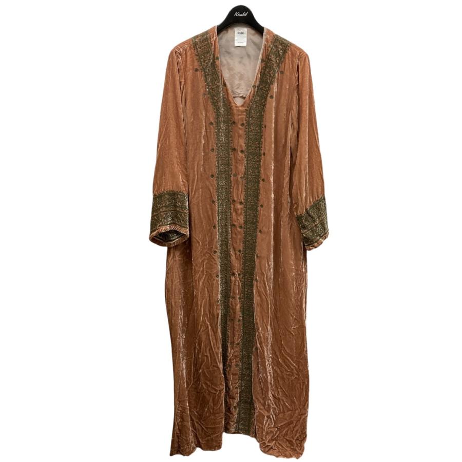 Ron Herman ロンハーマン RHC ベロアワンピース 3410300485 ブラウン  