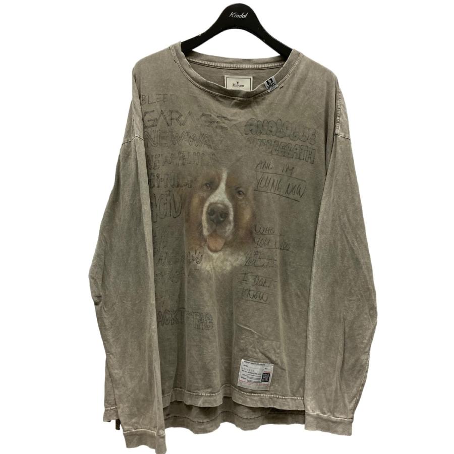 メゾンミハラヤスヒロ Maison MIHARA YASUHIRO 24SS BLEACHED LS TEE  