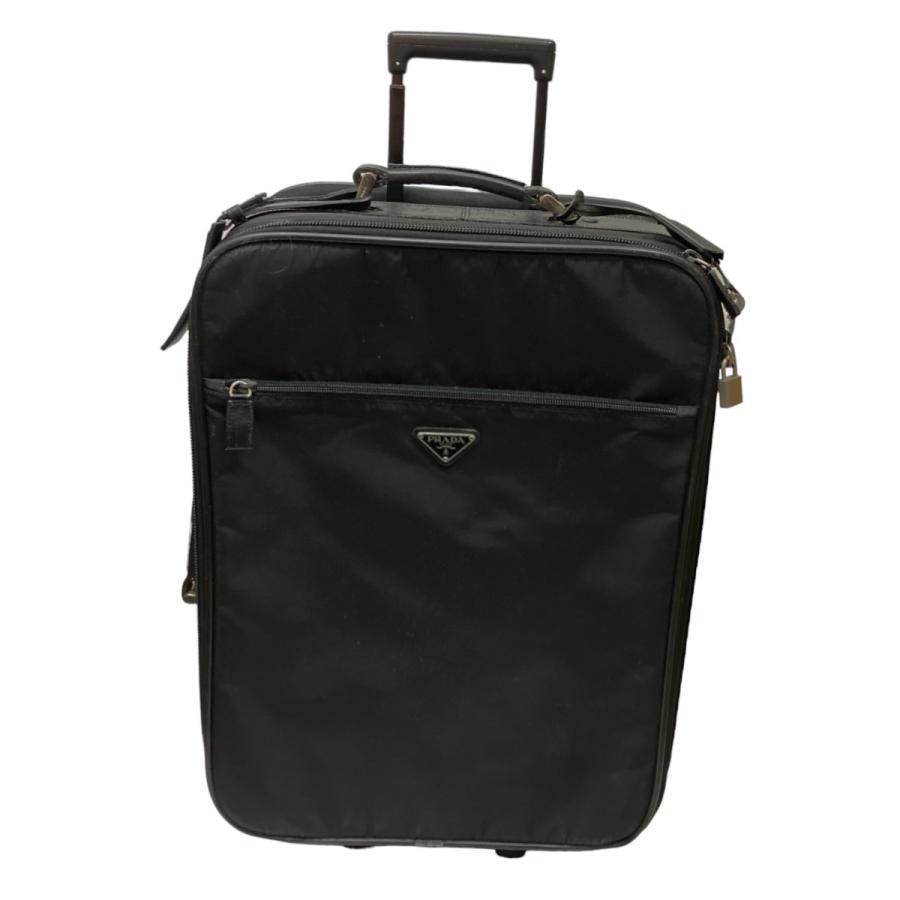 値下げ】PRADA キャリーバッグ ブラック サイズ：ONE SIZE (中目黒店 