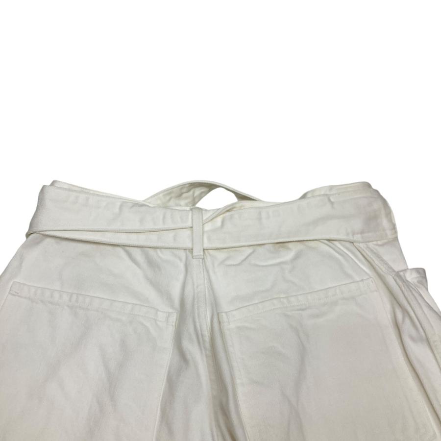 COMOLI コモリ 20SS ベルテッドデニムパンツ S03-03012 ホワイト COMOLI コモリ 20SS ベルテッドデニムパンツ S03-03012 ホワイト