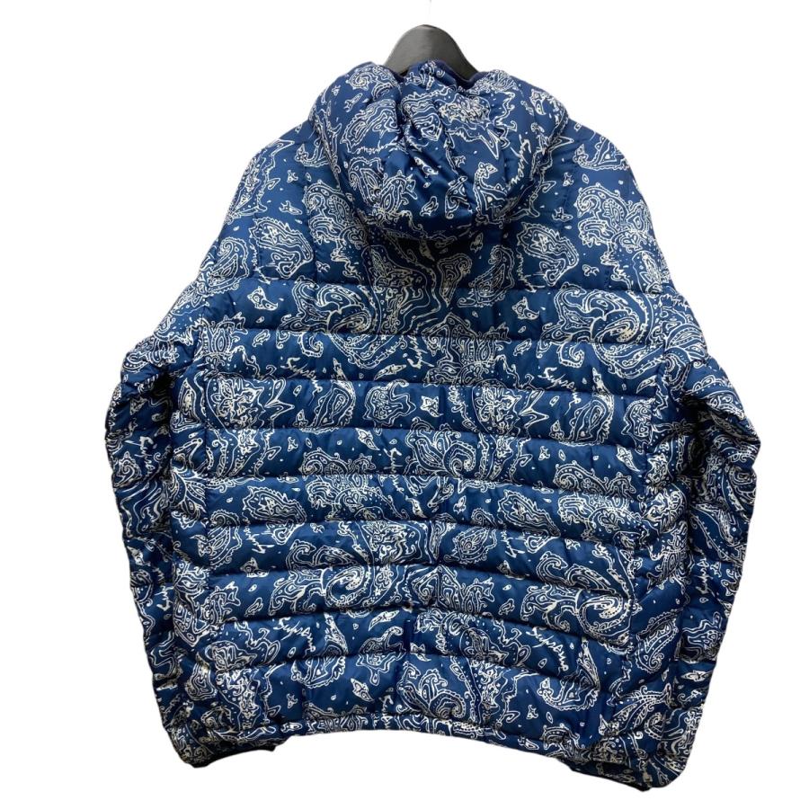 【値下げ】Supreme Micro Down Half Zip Hooded Pullover Blue Paisley バンダナ柄ハーフジップダウンジャケット ブルー サイズ:M (EC) 【値下げ】Supreme Micro Down Half Zip Hooded Pullover Blue Paisley バンダナ柄ハーフジップダウンジャケット ブルー サイズ:M (EC)