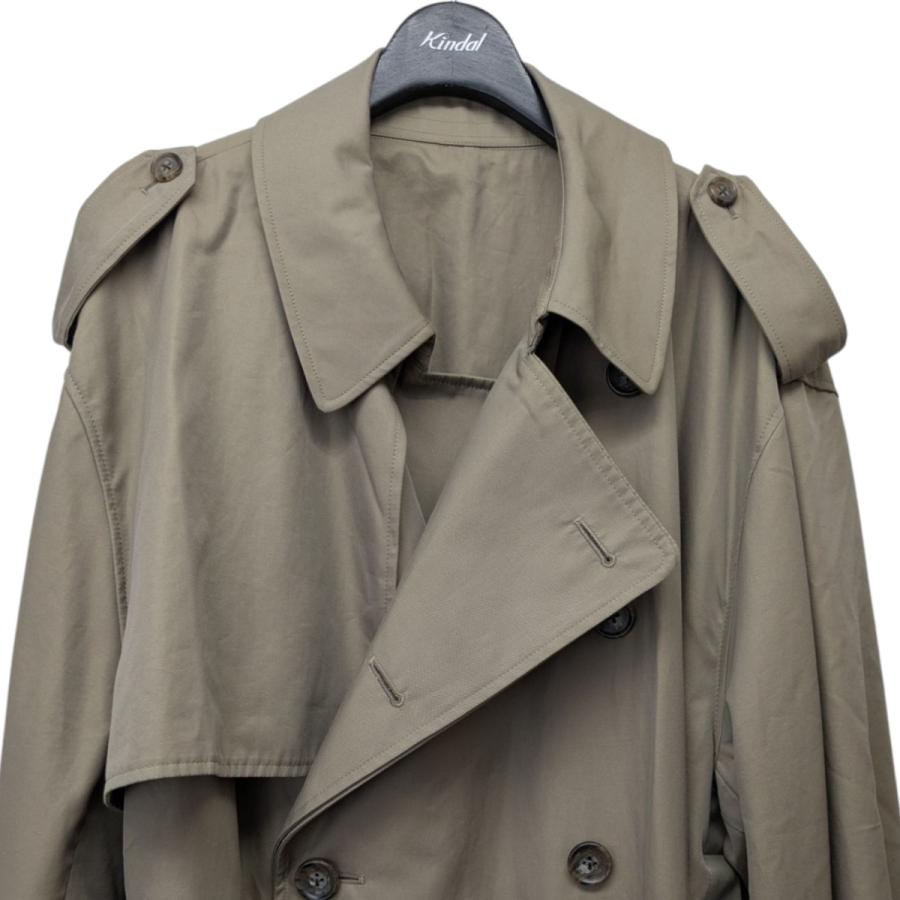 値下げ】stein OVERSIZED OVERLAPED TRENCH COAT オーバーサイズ