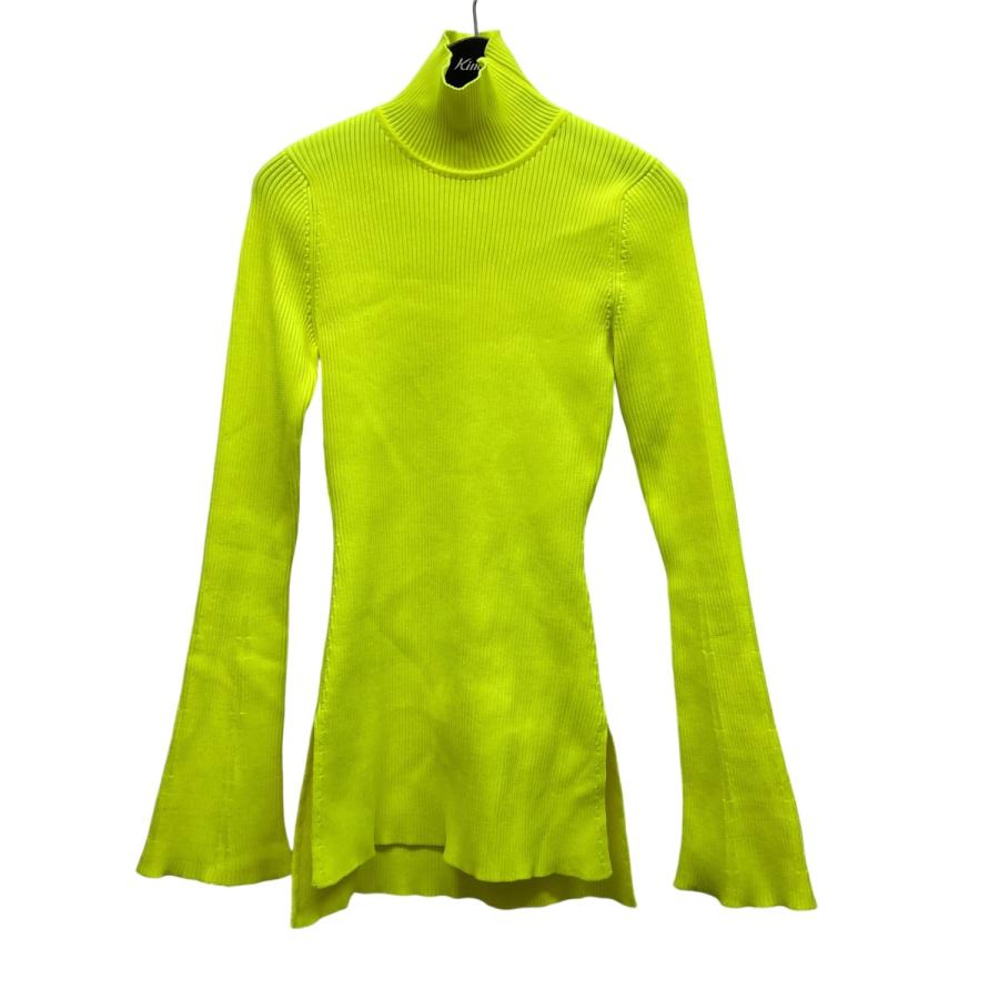 マメクロゴウチ mame kurogouchi 22AWRibbed Knitted Top フレア 