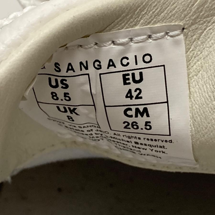 サンガッチョ SANGACIO×Jean Michel Basquiat にゅ?ずSG8スニーカー 