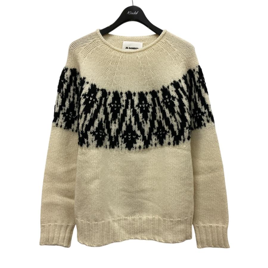 JIL SANDER ジルサンダー 22AW ジャガードニットセーター J47GP0009 