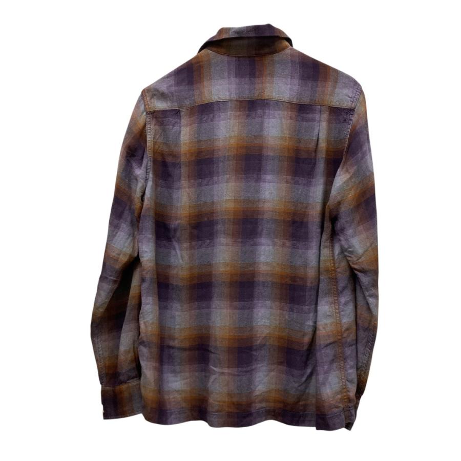 WACKO MARIA ワコマリア OMBRE CHECK OPEN COLLAR SHIRT オンブレ 