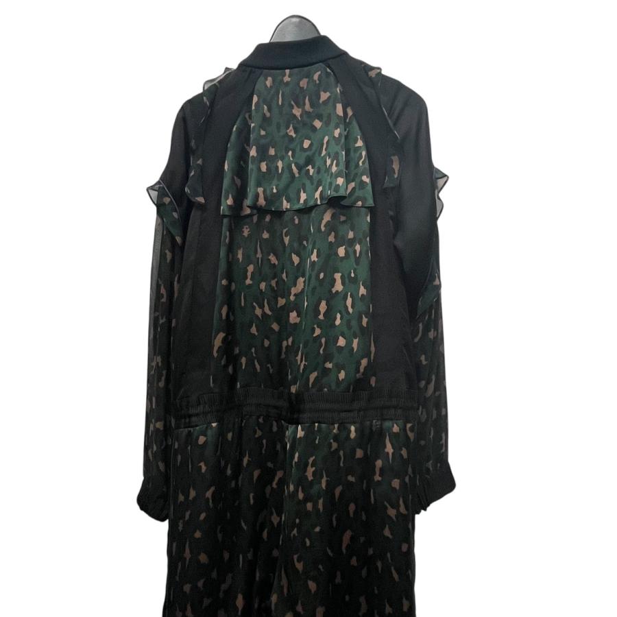 sacai 【値下げ】sacai レオパード柄シースルージャンプスーツ sacai 【値下げ】sacai レオパード柄シースルージャンプスーツ