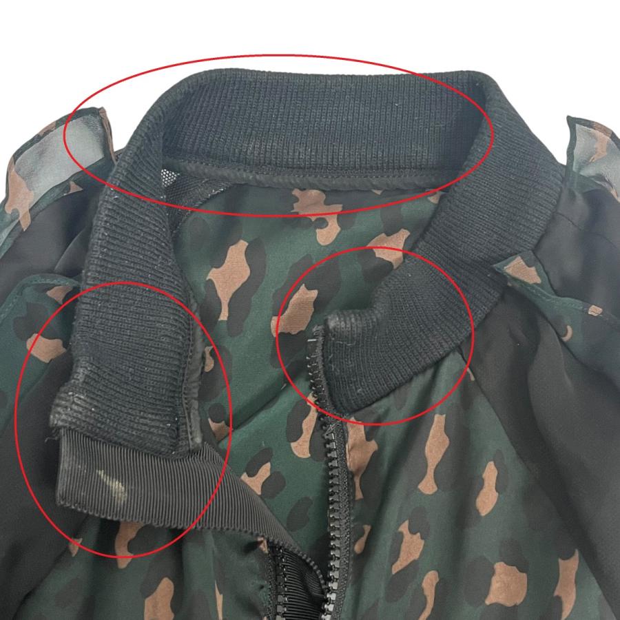 sacai 【値下げ】sacai レオパード柄シースルージャンプスーツ sacai 【値下げ】sacai レオパード柄シースルージャンプスーツ