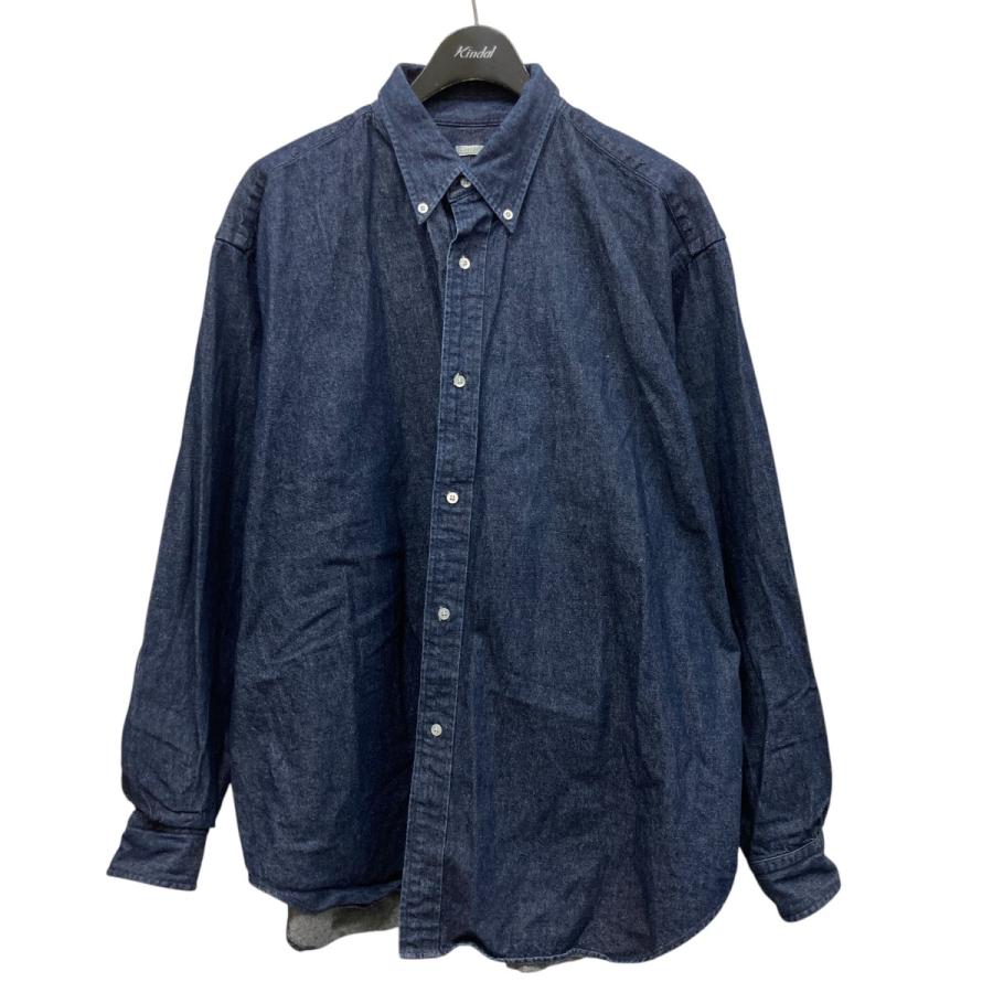 アプレッセ A．PRESSE BD Denim Shirt ボタンダウンデニムシャツ 22AAP  