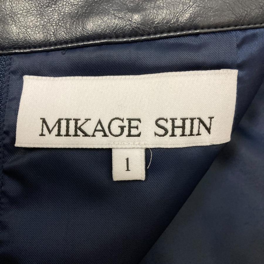 値下げ】MIKAGE SHIN 24AW ファードッキングフリンジフェイクレザー 