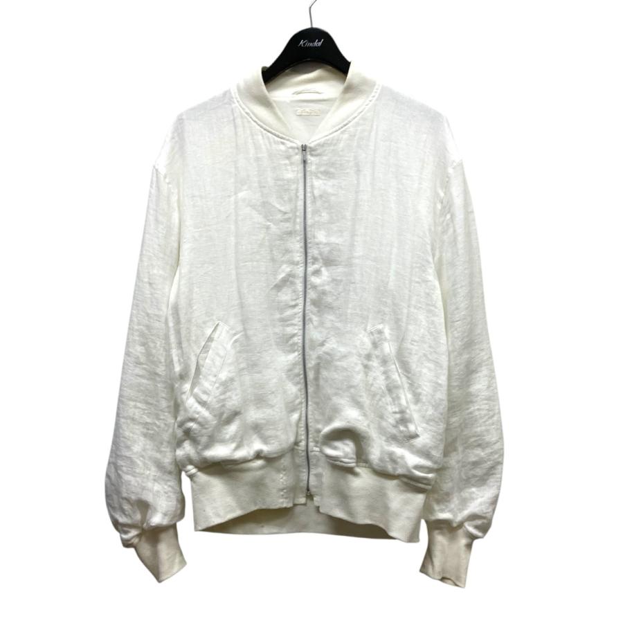 Comoli コモリ 23SS リネンWクロスジップブルゾン size 3