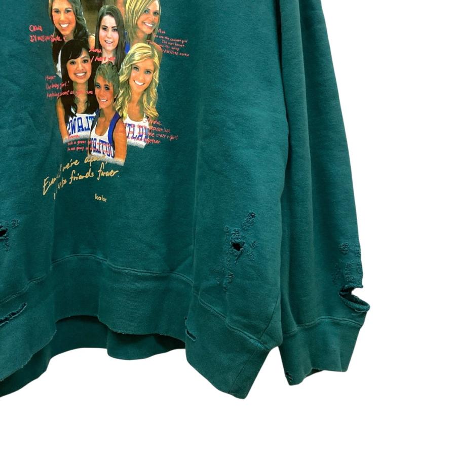 Color（カラー） 【値下げ】KOLOR 24AW ダメージ加工プリント 