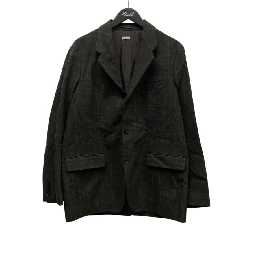 アプレッセ A．PRESSE 23AW Windowpane Jacket チェックテーラード