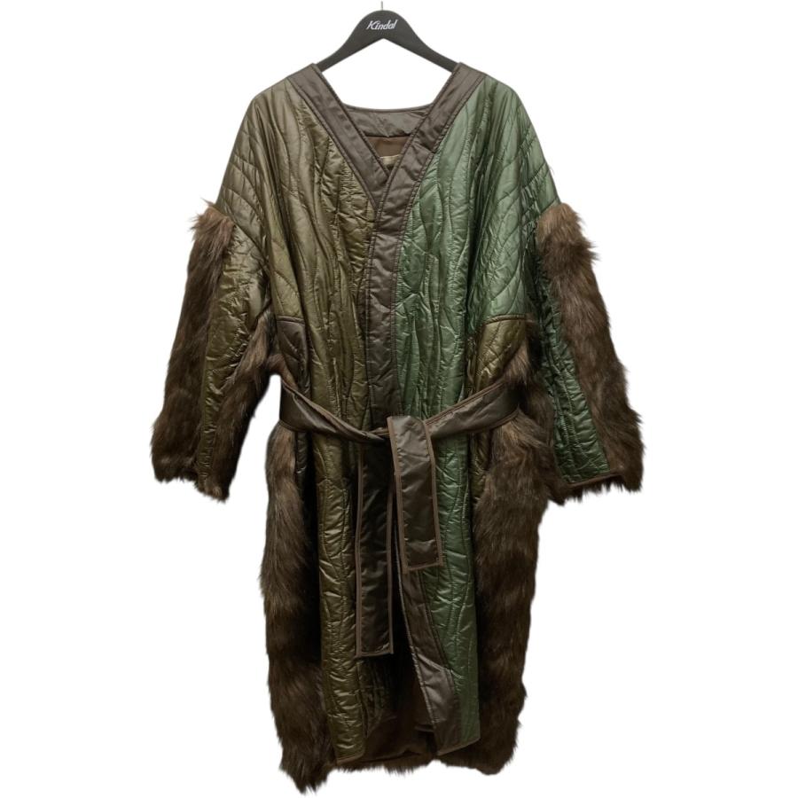 leinwande（ラインヴァンド） LEINWANDE Vegan Fur Quilting Coat