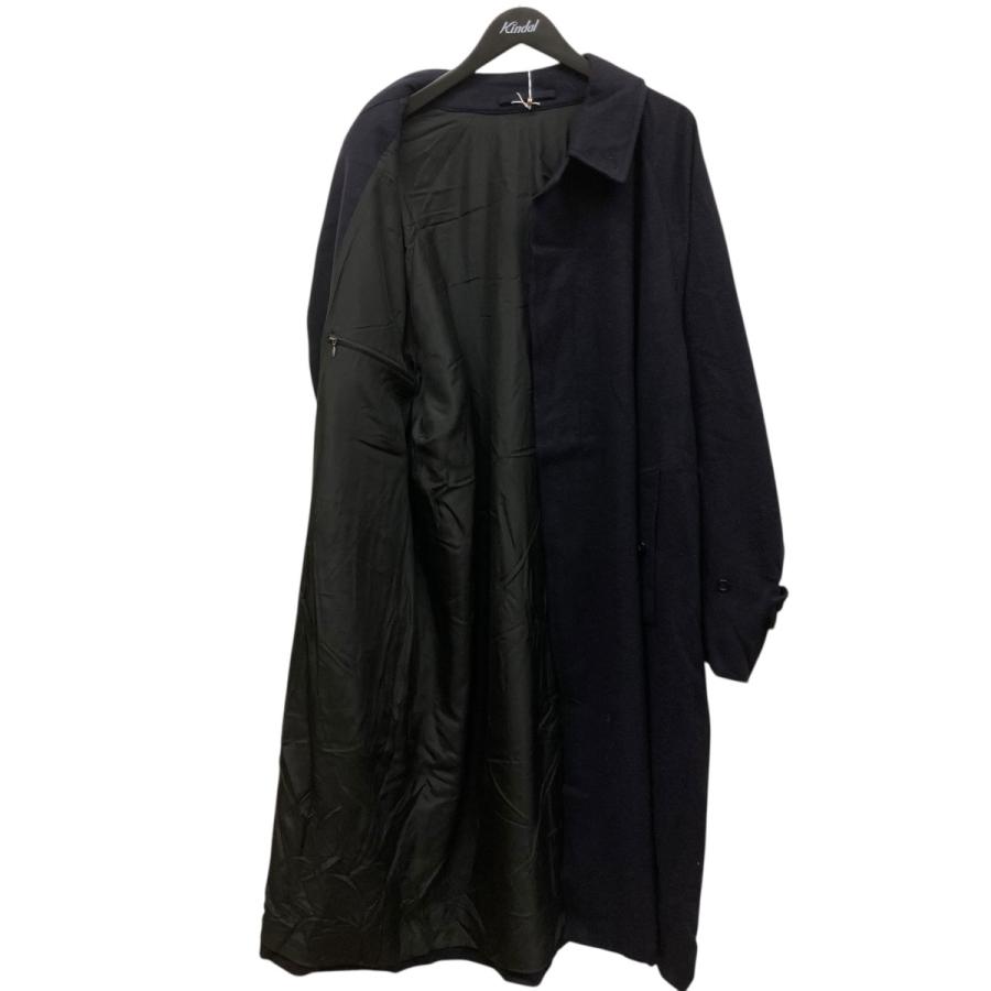 COMOLI コモリ 24AW カシミヤバルカラーコート A03-04016 ネイビー