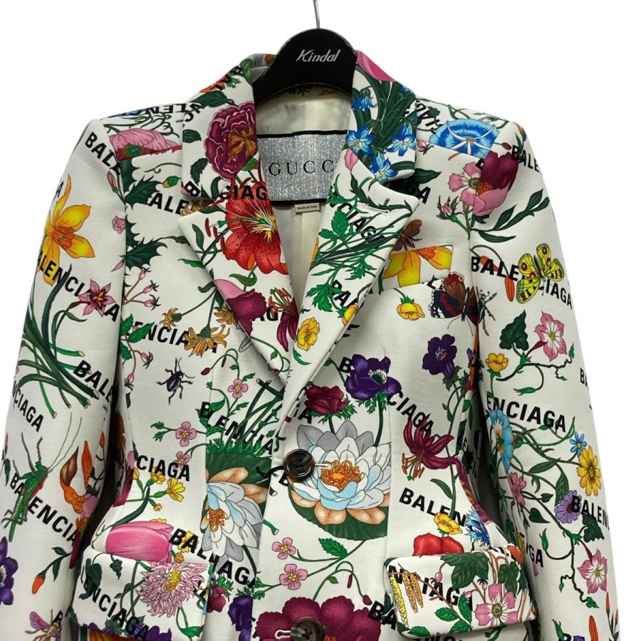 BALENCIAGA（バレンシアガ） 【値下げ】BALENCIAGA×GUCCI 総柄シングル