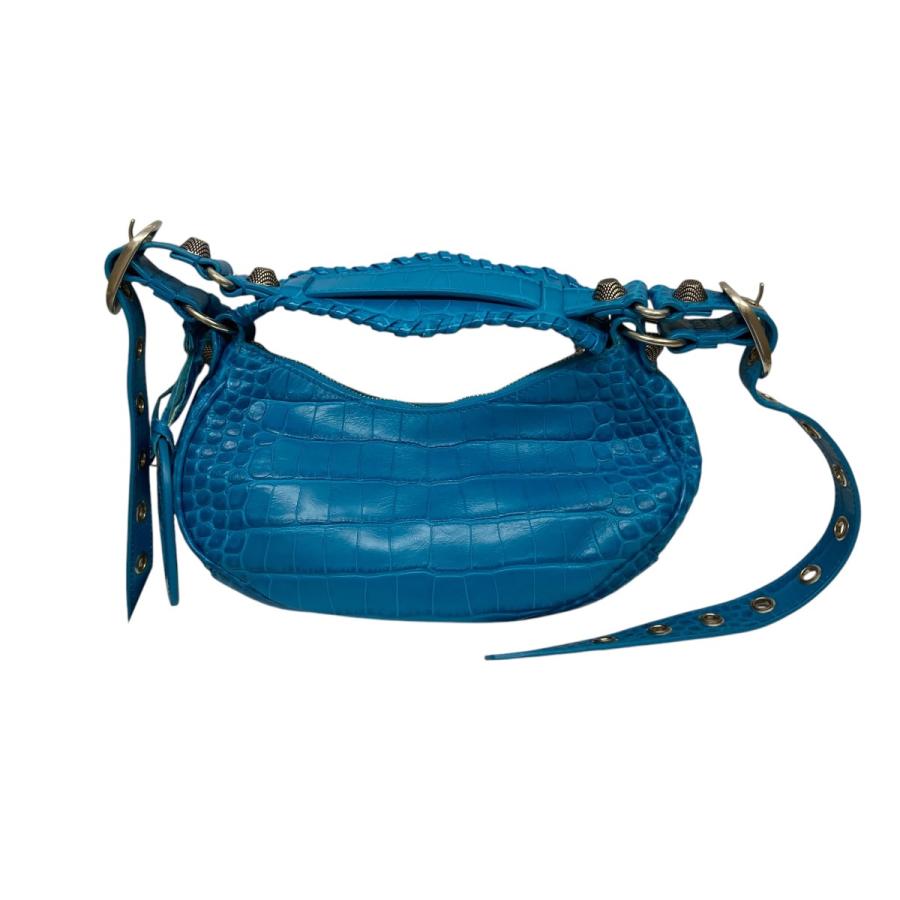 バレンシアガBalenciagaルカゴールルカゴール ブルー レザー 695814.4624.R.584046 Balenciaga ライトブルーナッパレザールカゴールXSショルダーバッグ