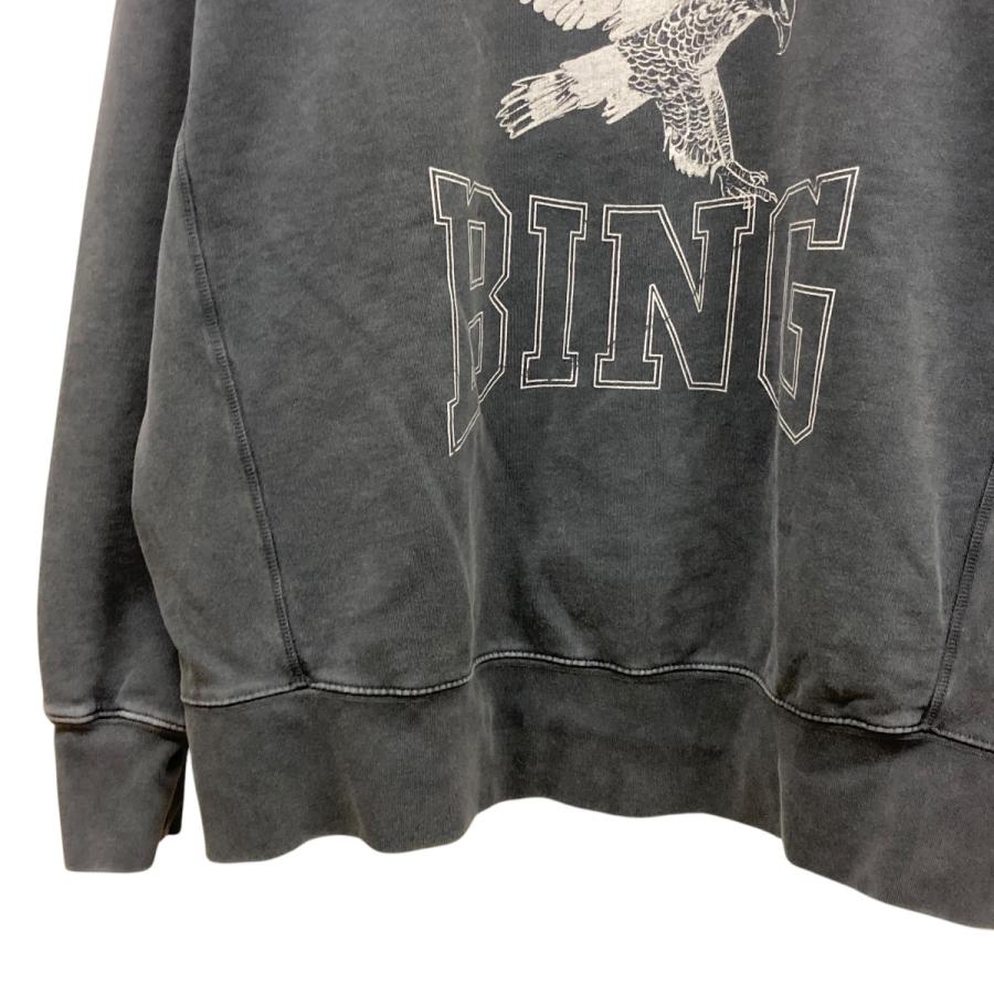値下げ】ANINE BING プリントスウェット グレー サイズ：S (EC 