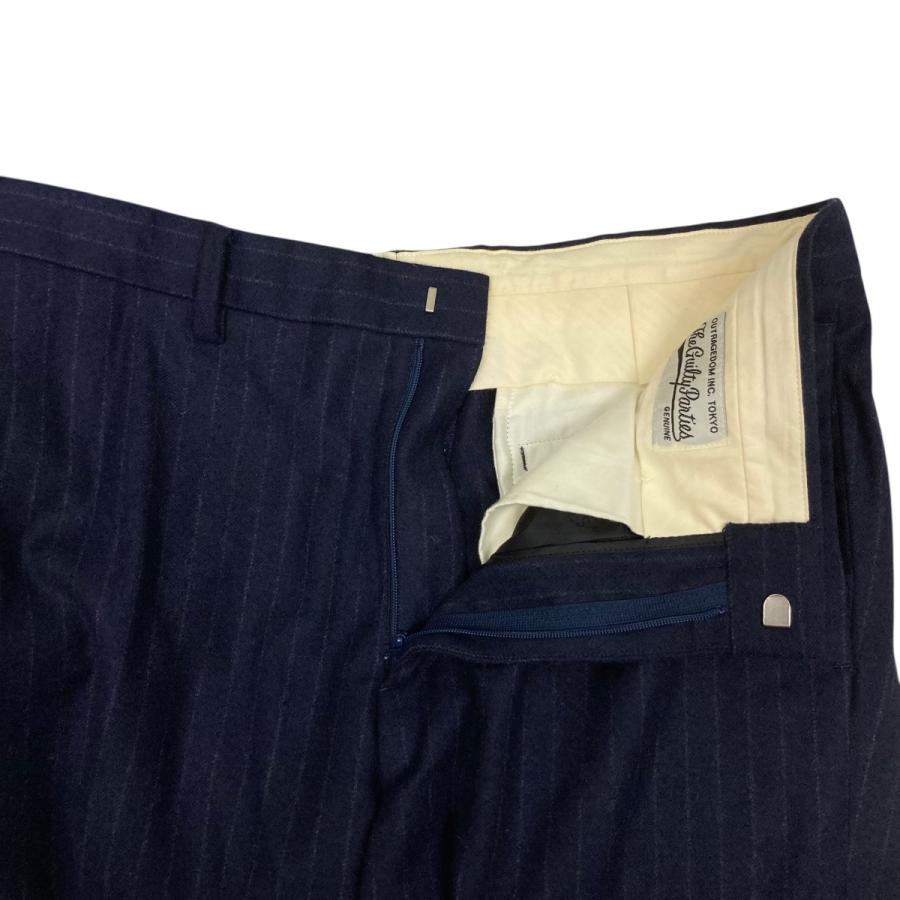 WACKO MARIA（ワコマリア） ストライプスラックス ネイビー サイズ：M