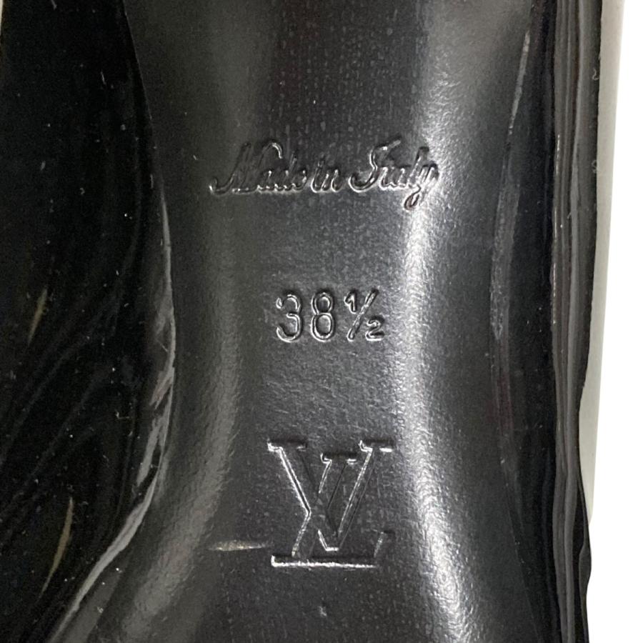 LOUIS VUITTON（ルイ・ヴィトン） エナメルパンプス MAO117 ブラック