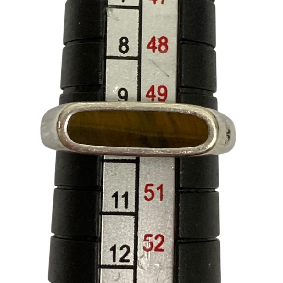 TOM WOOD（トムウッド） TOM WOOD Mario Ring Tiger Eye ストーン