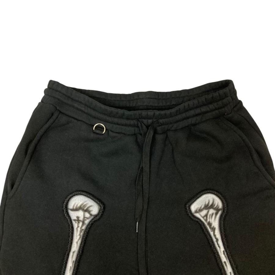 パンツ DOUBLET BURNING EMBROIDERY TROUSERS doublet Embroidered Chain Tailored Trousers （Brown