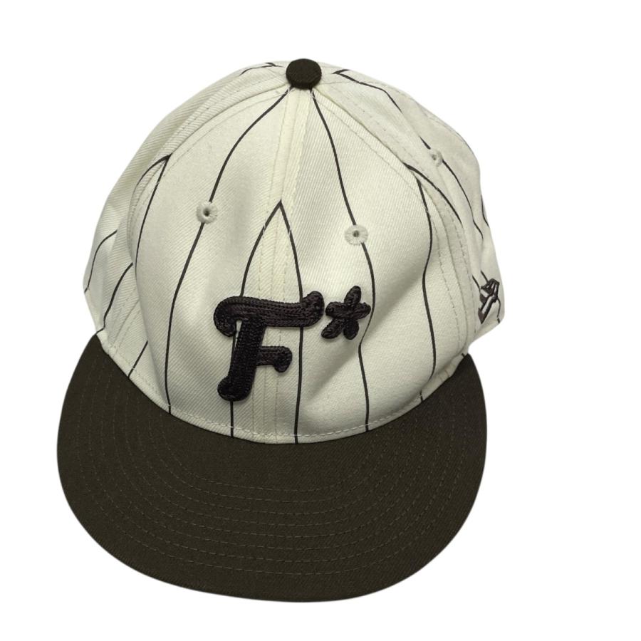 値下げ】GOLF Le Fleur×New Era キャップ ホワイト×ブラウン サイズ