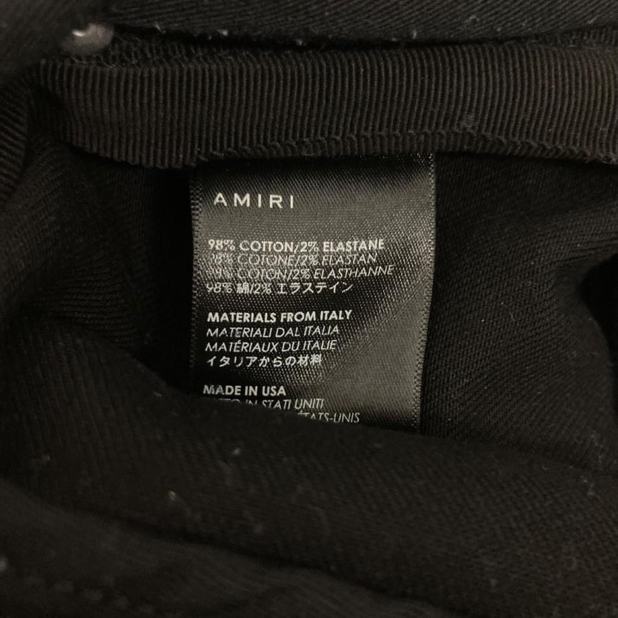 アミリ AMIRI Black Sequin Zebra Jeans ダメージ加工デニムパンツ