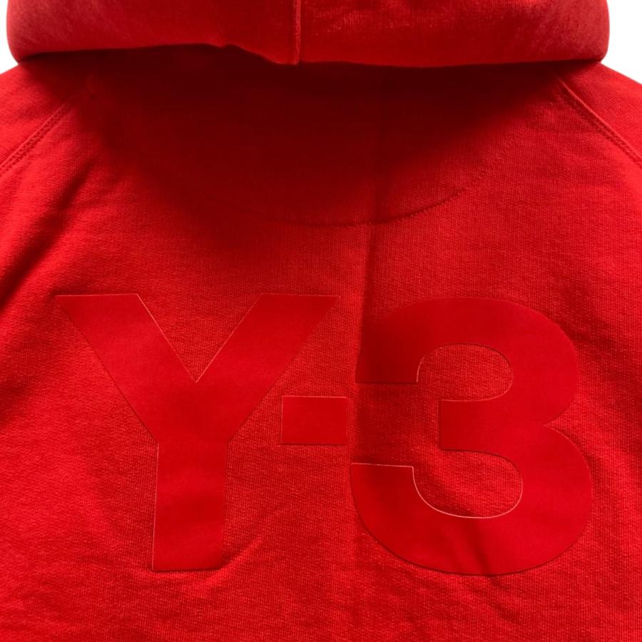 Y-3 【値下げ】Y-3 ジップアップパーカー GK4482 レッド サイズ：S (EC 