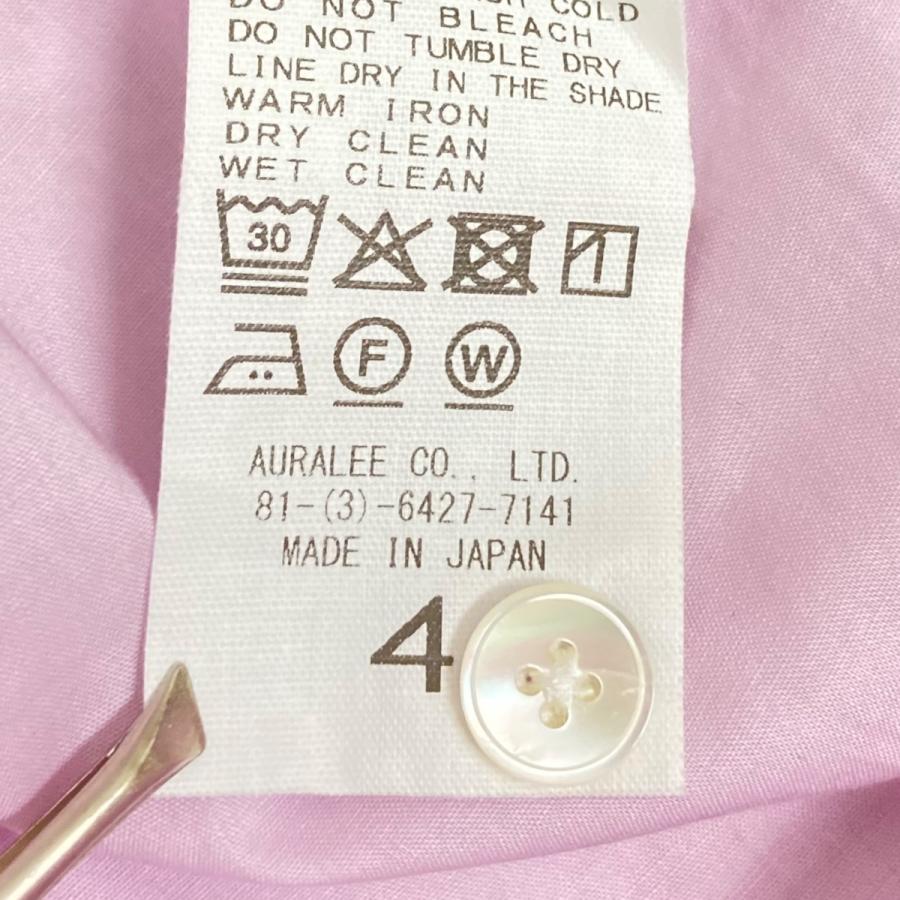 AURALEE（オーラリー） AURALEE 25SS 「WASHED FINX TYPEWRITER OPEN 