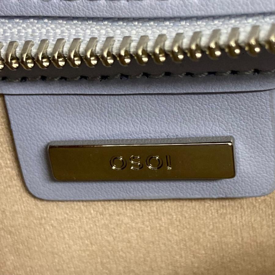値下げ】OSOI ハンドバッグ 【Belted Brocle Bag】 ラベンダー (EC
