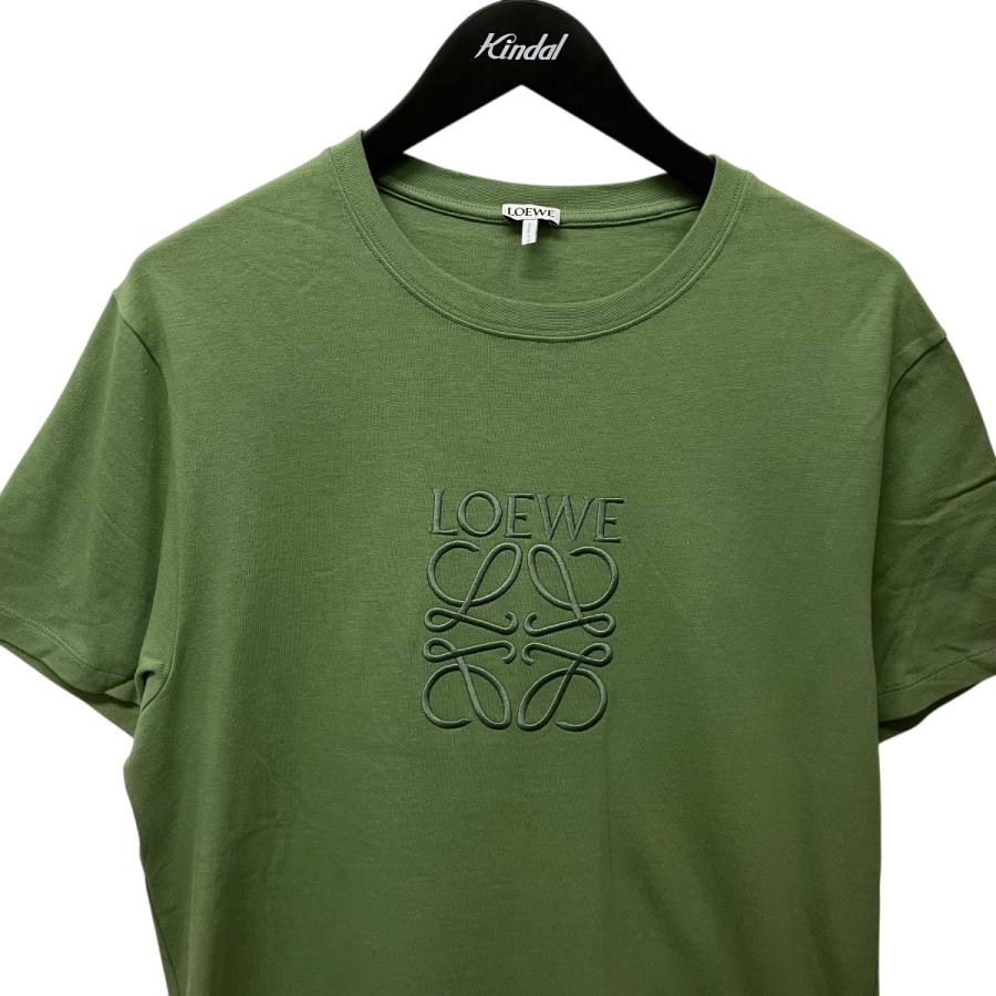 LOEWE（ロエベ） アナグラム刺しゅうTシャツ H526Y22XBB グリーン