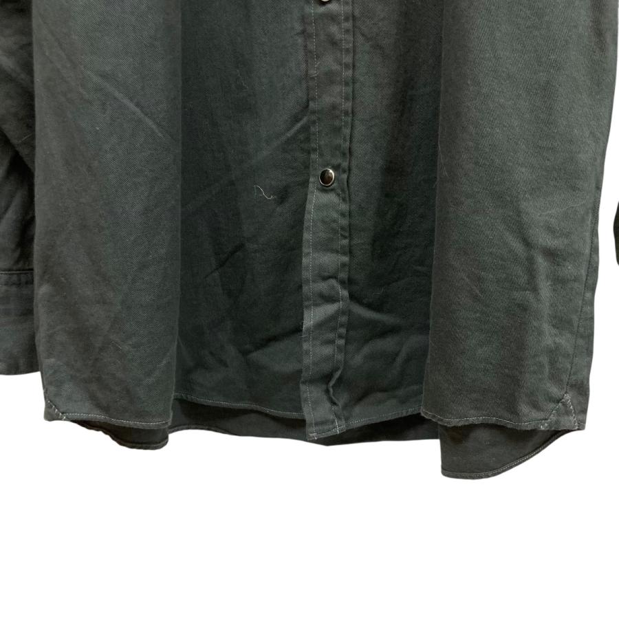 マーティーアンドサンズ 24AW WESTERN コットンウエスタンシャツ 3