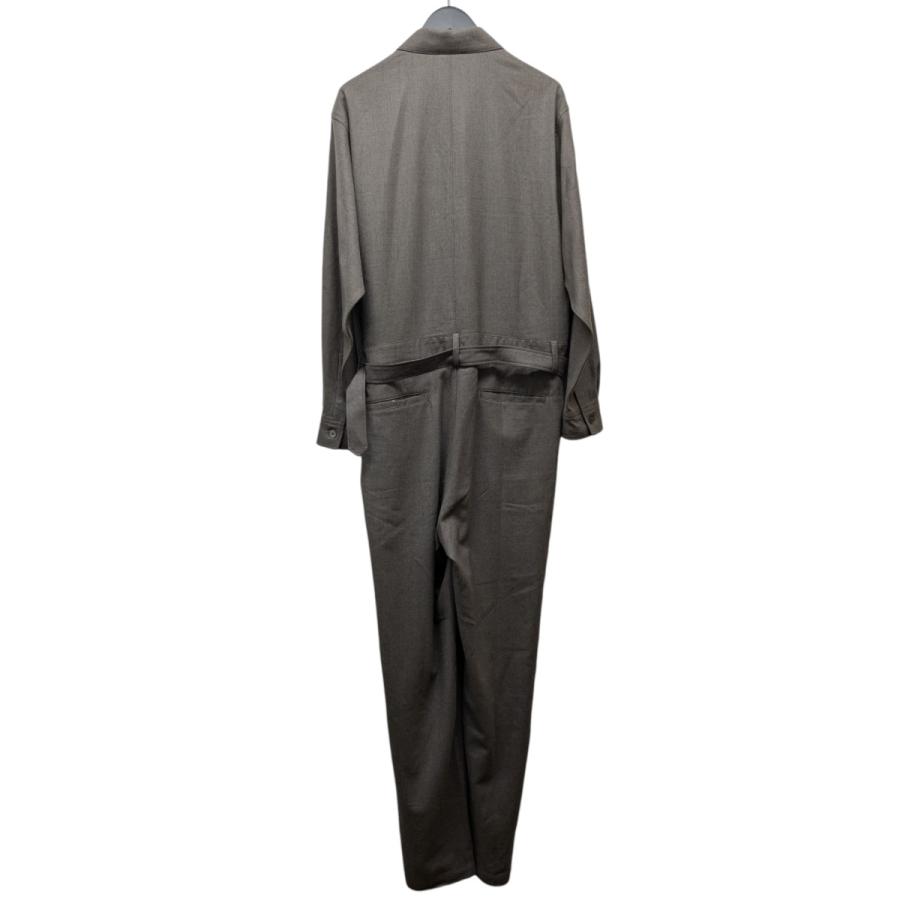 【値下げ】AURALEE 24AW SUPER LIGHT WOOL JUMPSUIT スーパーライトウールジャンプスーツ A24AT03OS モカの画像