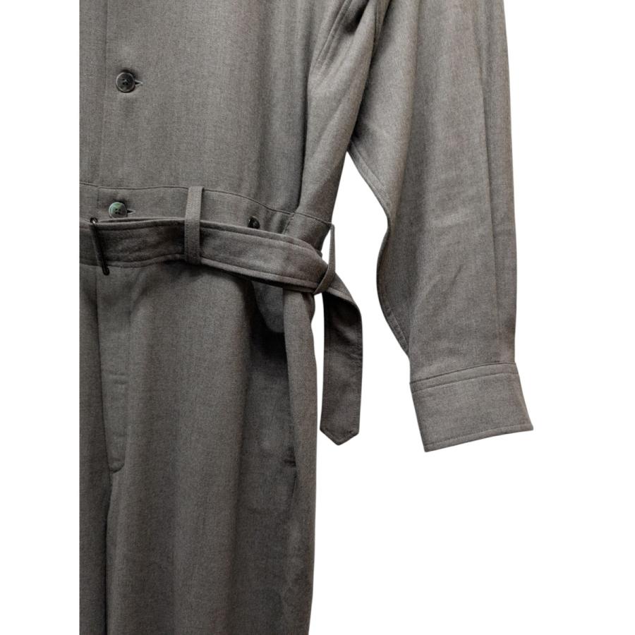 【値下げ】AURALEE 24AW SUPER LIGHT WOOL JUMPSUIT スーパーライトウールジャンプスーツ A24AT03OS モカの画像
