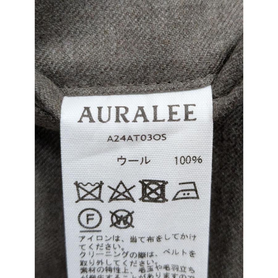 【値下げ】AURALEE 24AW SUPER LIGHT WOOL JUMPSUIT スーパーライトウールジャンプスーツ A24AT03OS モカの画像
