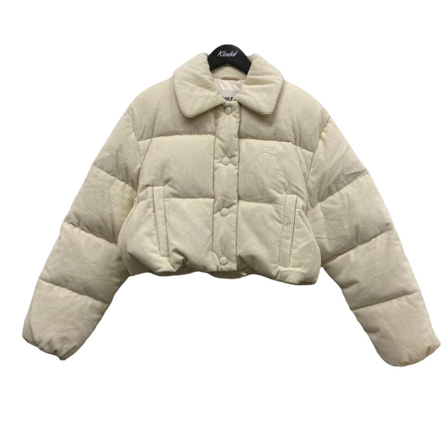 miu miu（ミュウミュウ） 【値下げ】MIU MIU コーデュロイクロップド