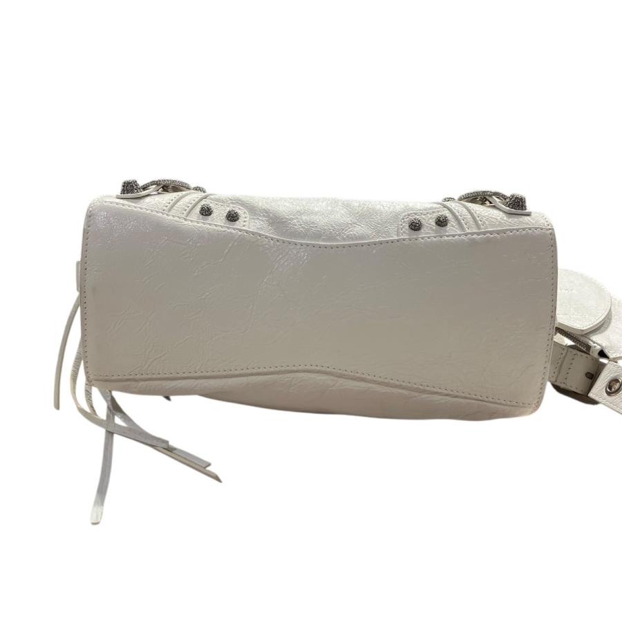 極美品 BALENCIAGA バレンシアガ NEO CAGOLE ネオカゴール XS 2WAY ハンドバッグ 700940 レザー グリーン 中古 4a000853 BALENCIAGA - 極美品 BALENCIAGA バレンシアガ NEO CAGOLE
