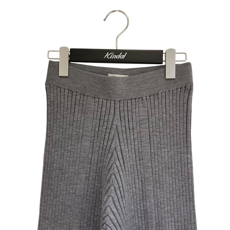HYKE（ハイク） 【値下げ】HYKE 24AW WIDE RIBBED SWEATER PANTS