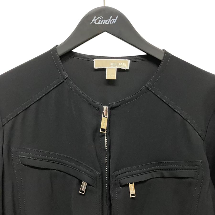マイケルコース MICHAEL KORS イージージャンプスーツ MU98Z0C6BZ ブラック サイズ：L_2
