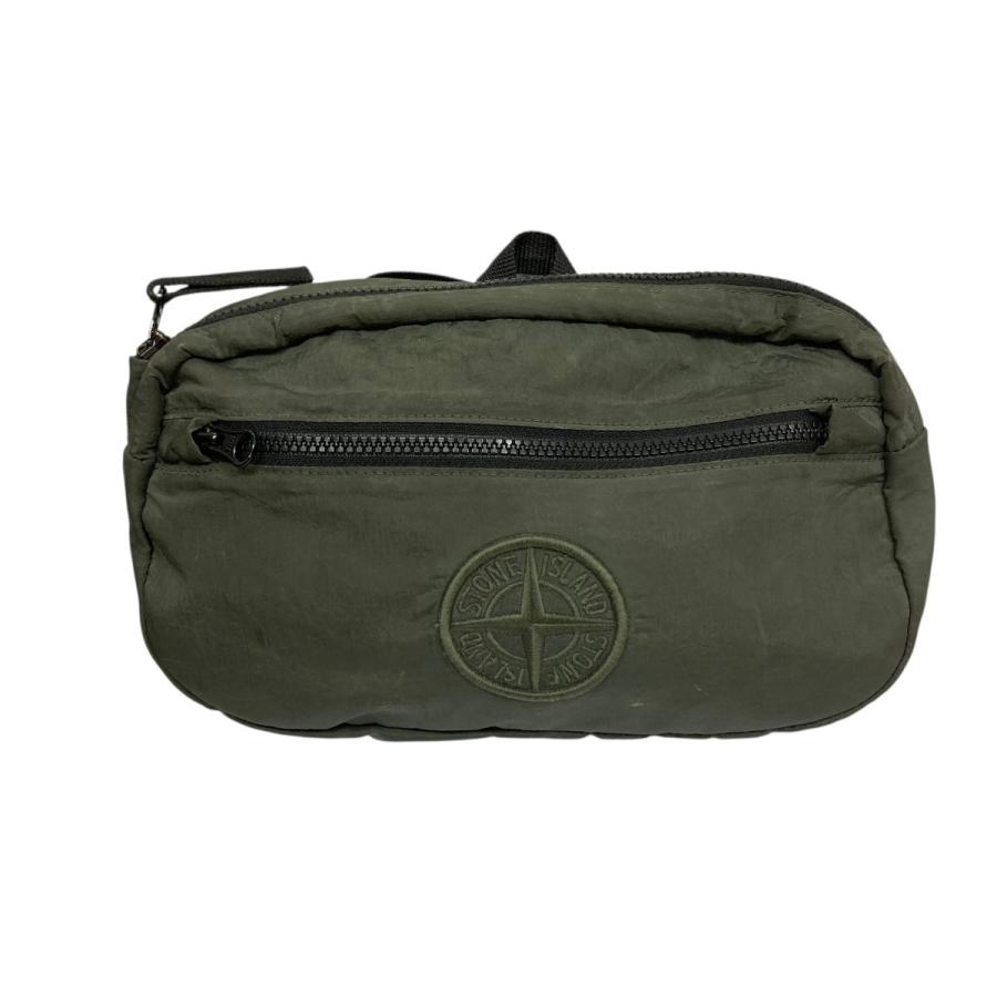 STONE ISLAND（ストーン アイランド） ナイロンメタル ボディーバッグ