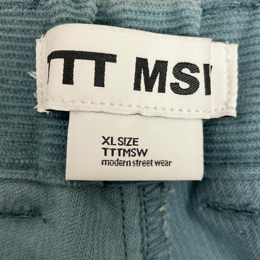 値下げ】TTT MSW Corduroy half pants コーデュロイハーフパンツ TTT