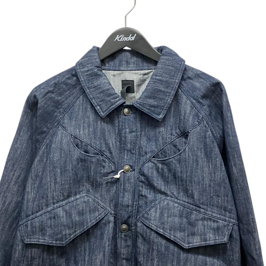 ジェイラル J．L - A．L 25AW Mantle Jacket デニムジャケット JBMW0324DE06 インディゴ サイズ：Mの画像