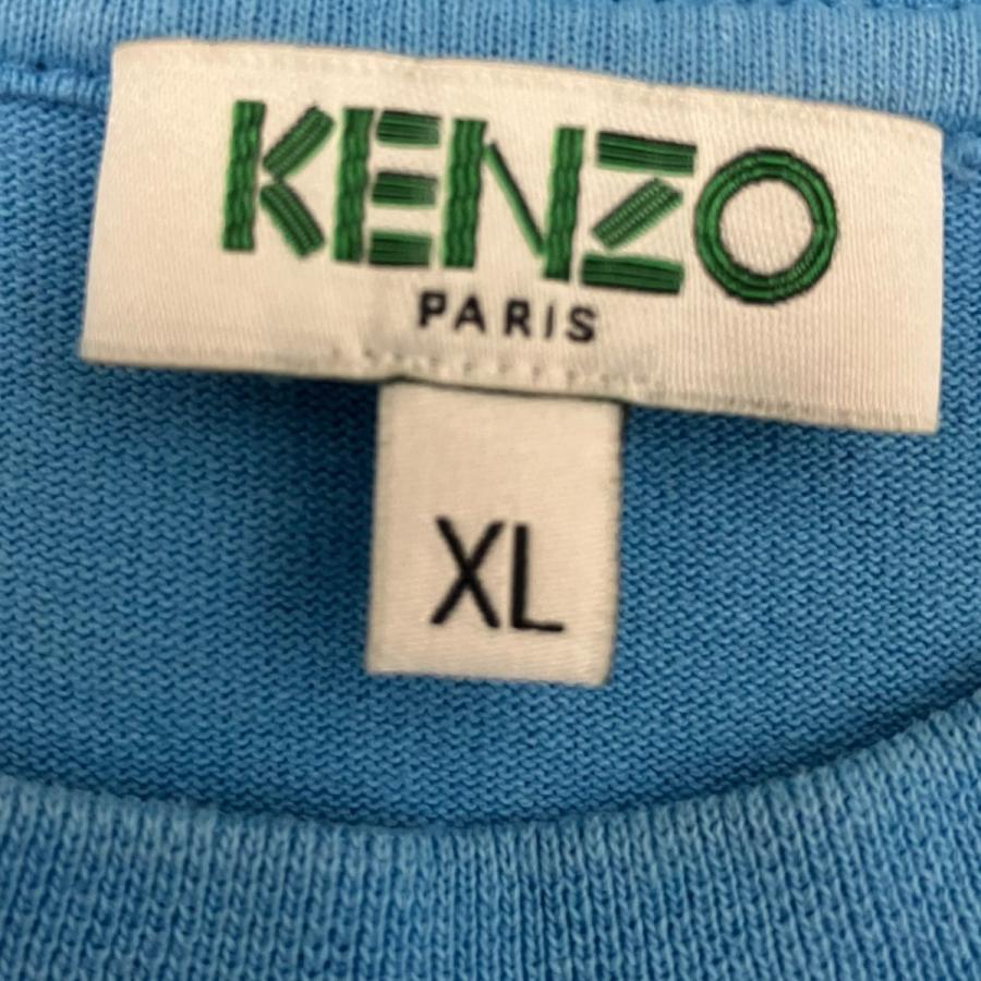 KENZO（ケンゾー） タイガー刺しゅうTシャツ F965TS0564YH スカイ 
