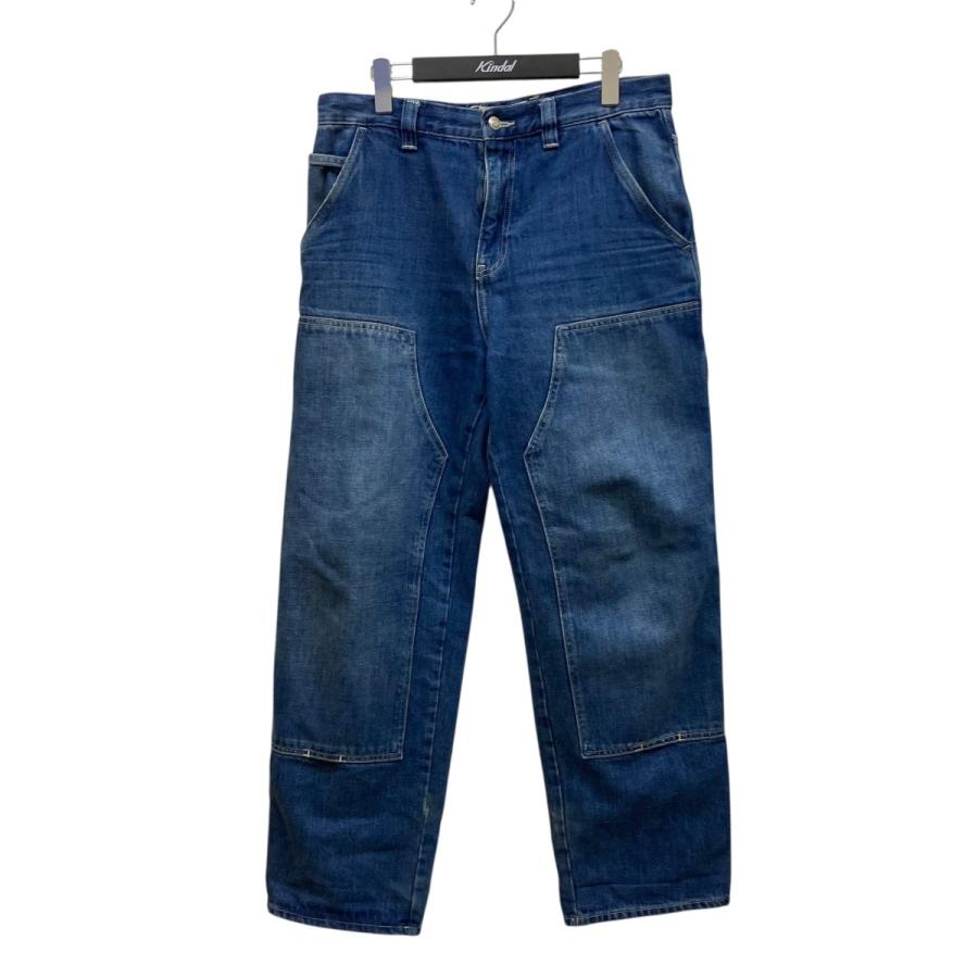 stussy ダブルニー　デニム STUSSY（ステューシー） ダブルニーデニムパンツ インディゴ サイズ