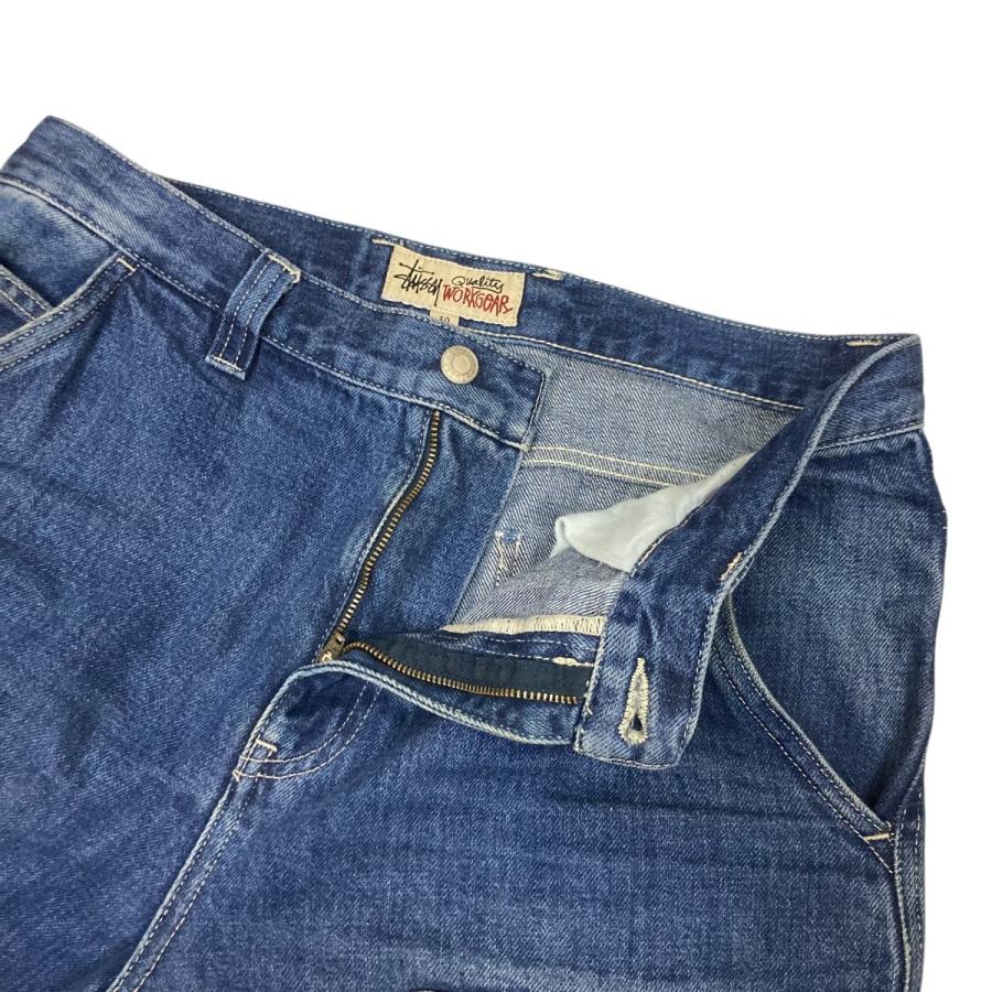 STUSSY（ステューシー） ダブルニーデニムパンツ インディゴ サイズ