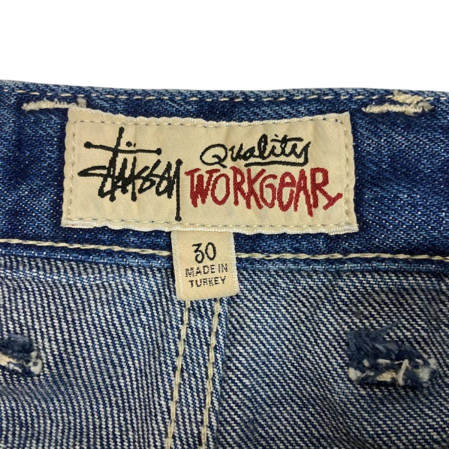 STUSSY（ステューシー） ダブルニーデニムパンツ インディゴ サイズ